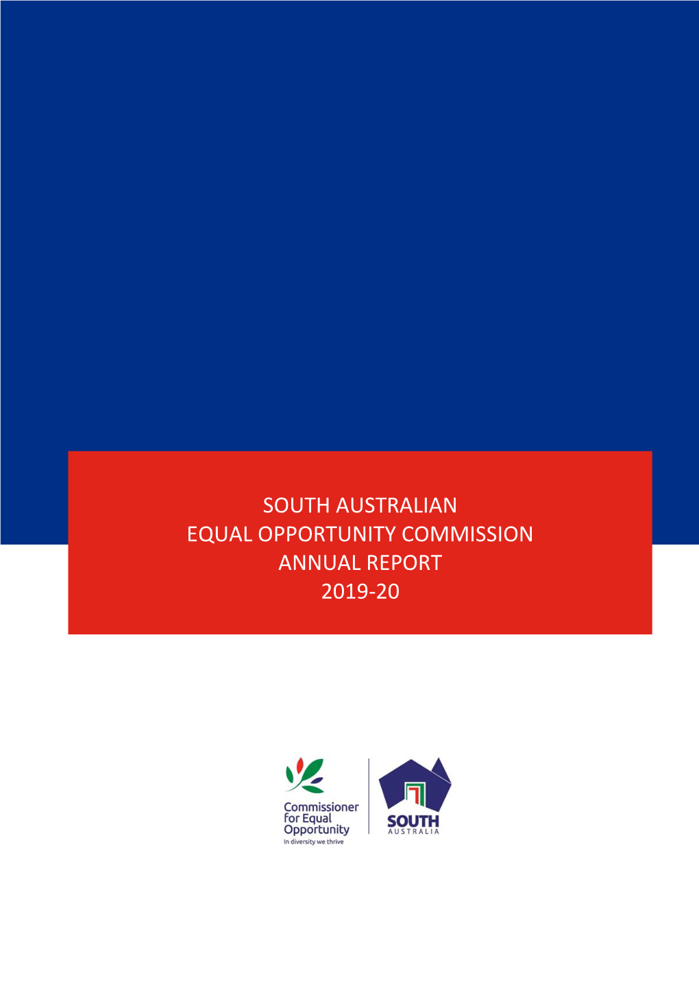 Equal Opportunity Commission Annual Report 2019-20 (PDF, 2.8