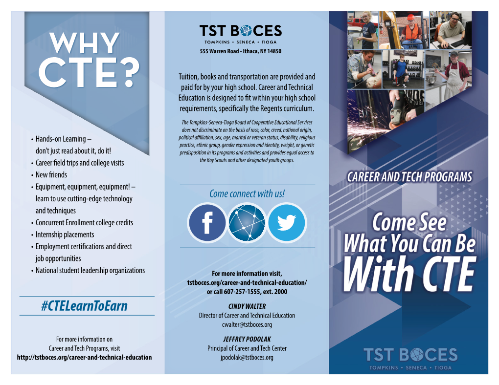 Come See What You Can Be with CTE!