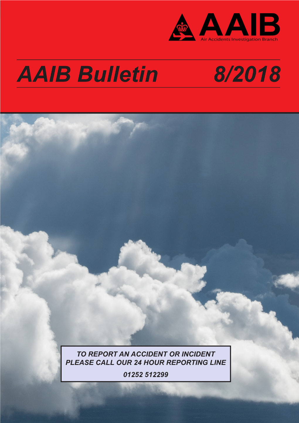 AAIB Bulletin 8/2018