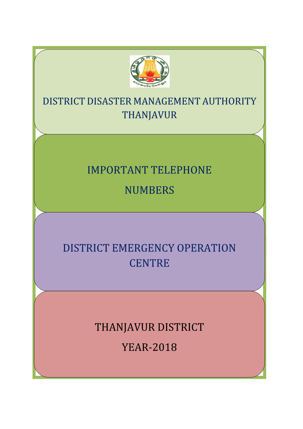 Telephone Numbers