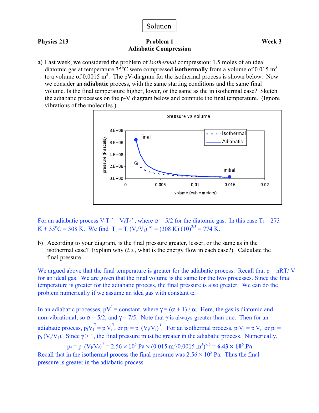 3-1 Adiabatic Compression