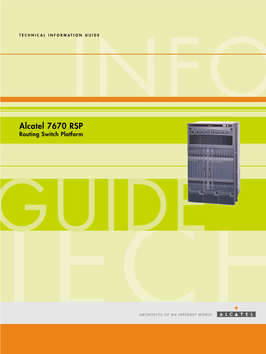 Alcatel 7670 RSP Routing Switch Platform