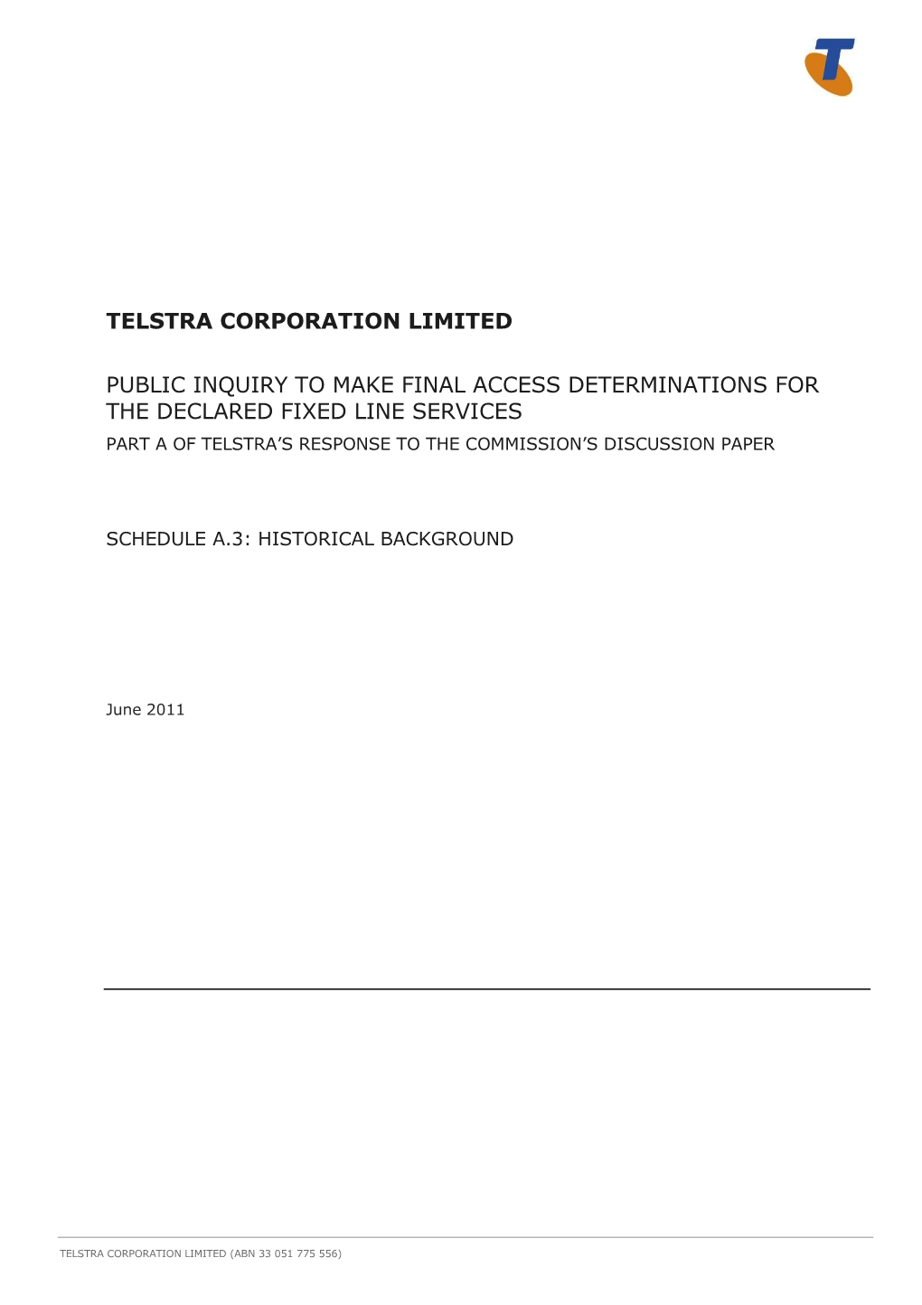 Telstra Corporation Limited