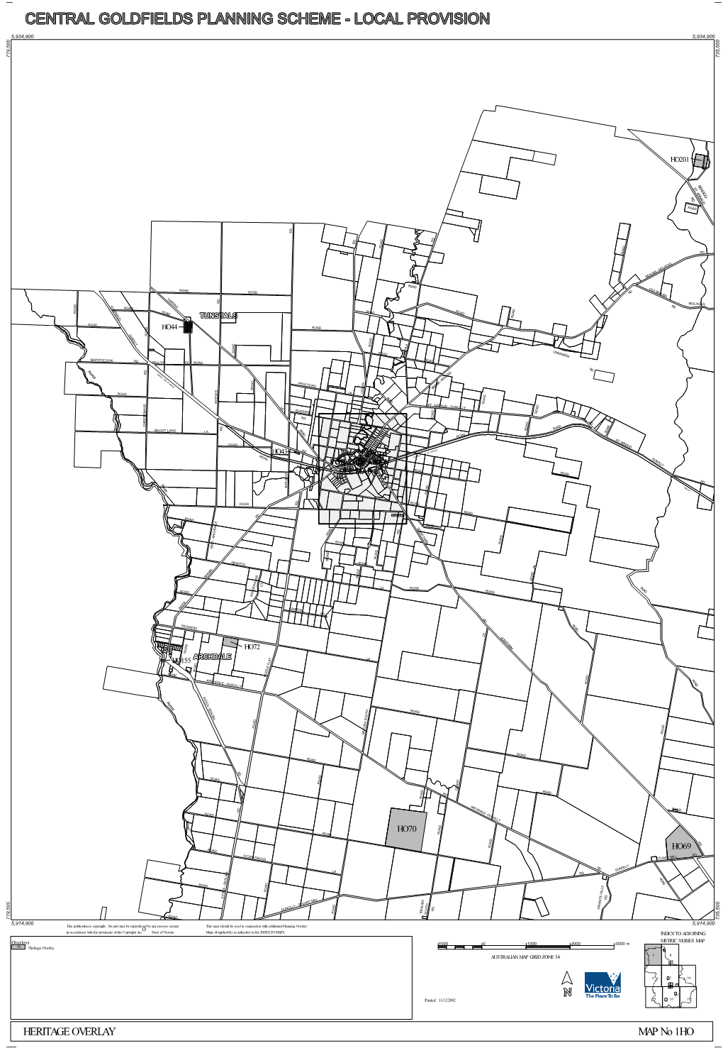 Central Goldfields Planning Scheme