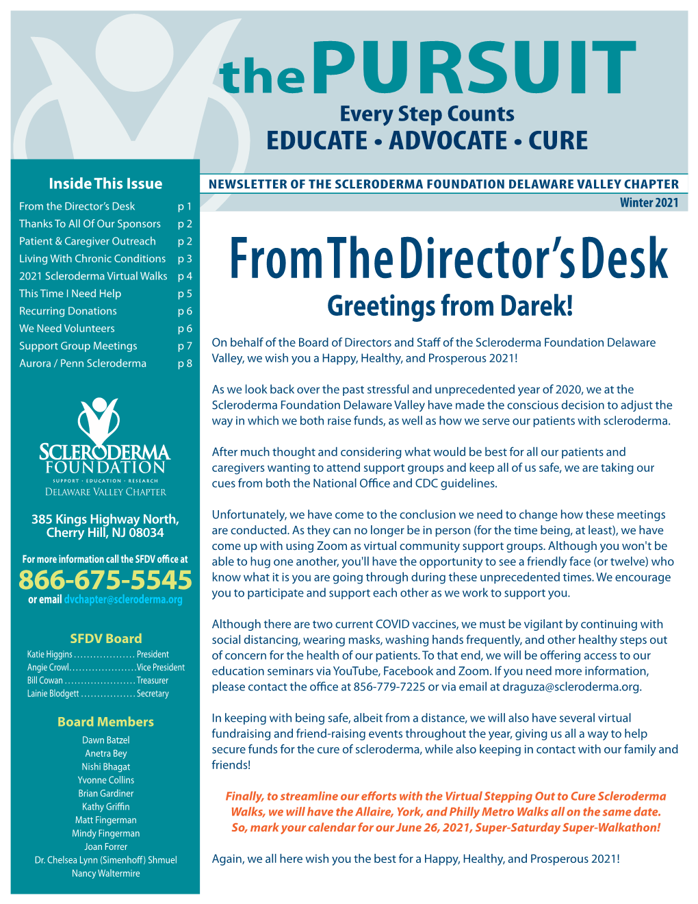 Scleroderma Foundation Newletter