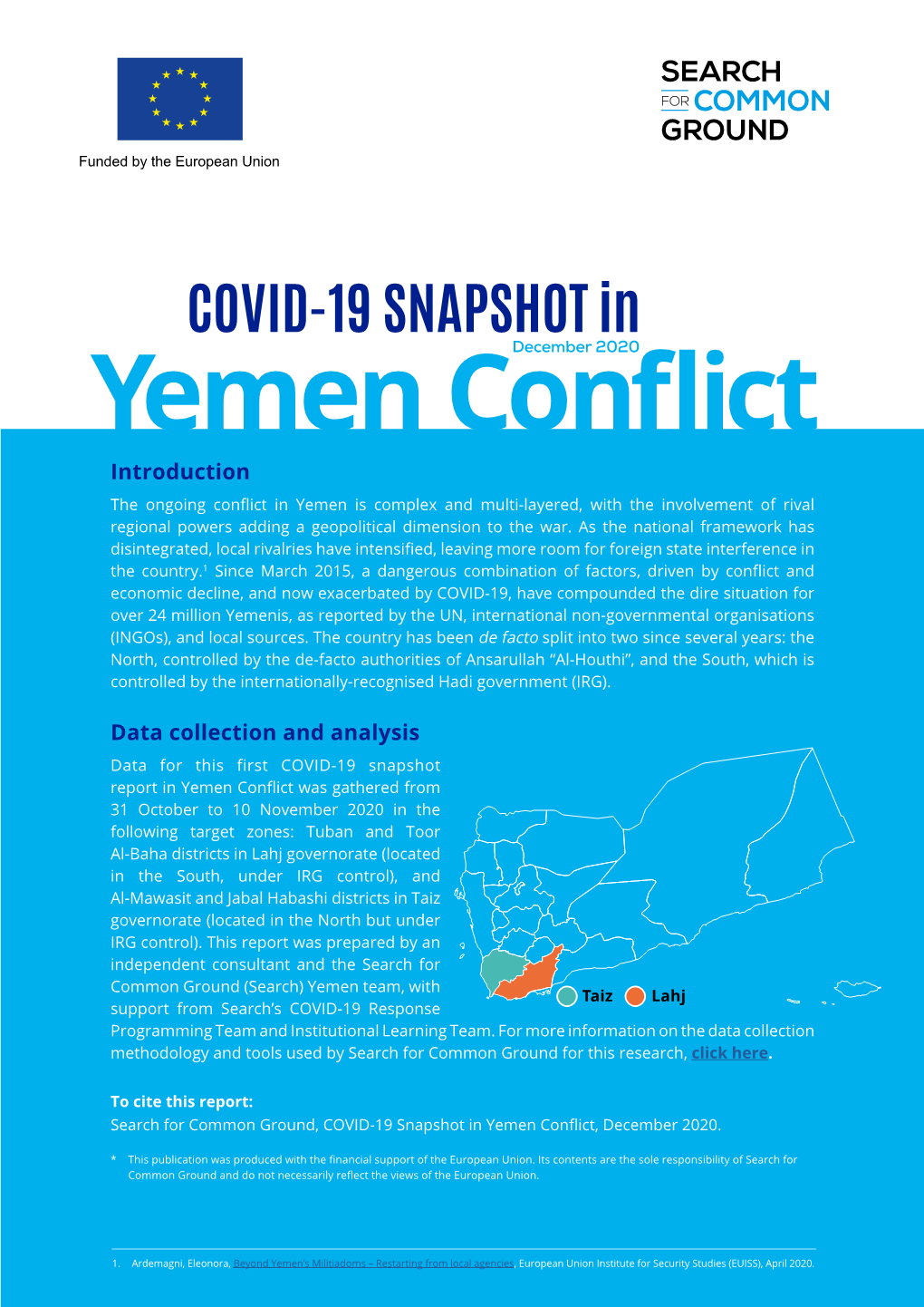 Conflict Snapshot – Yemen