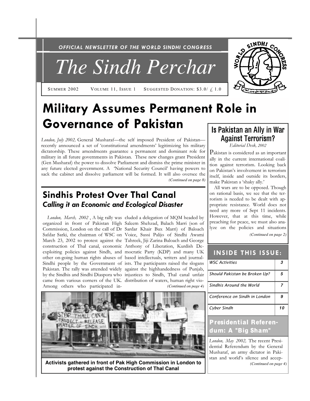 The Sindh Perchar