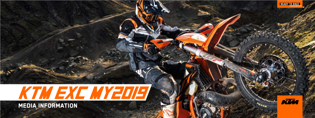 Media Information KTM EXC MY2019