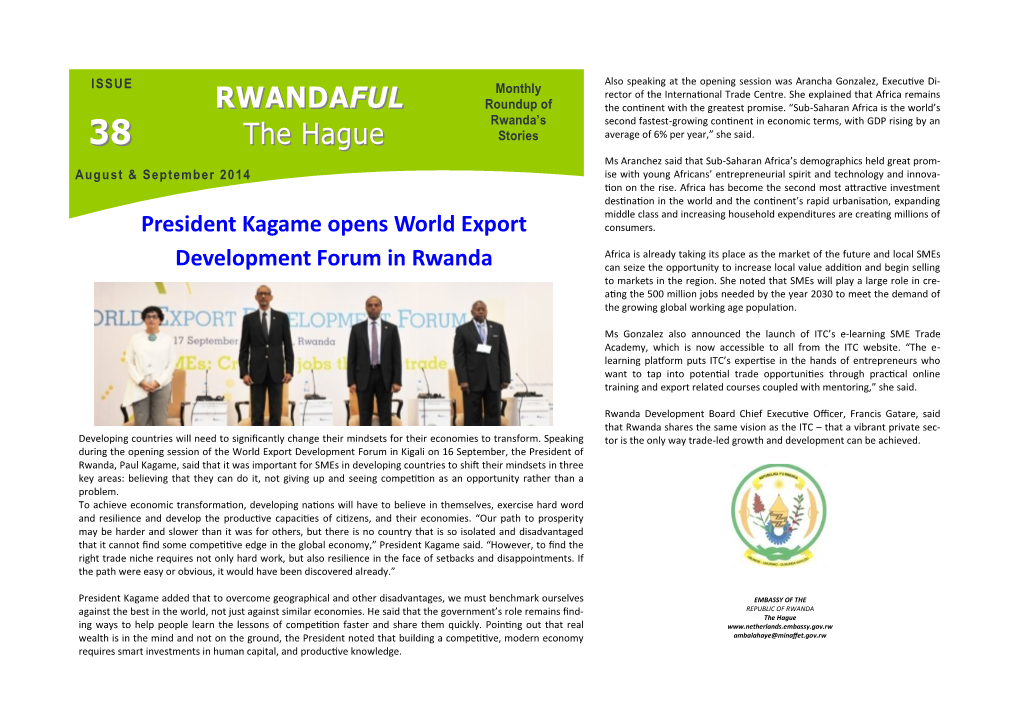 RWANDAFUL the Hague