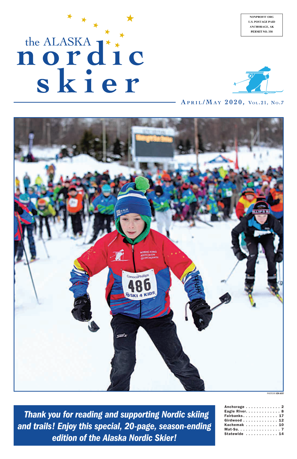 Thank You for Reading and Supporting Nordic Skiing and Trails! Enjoy This