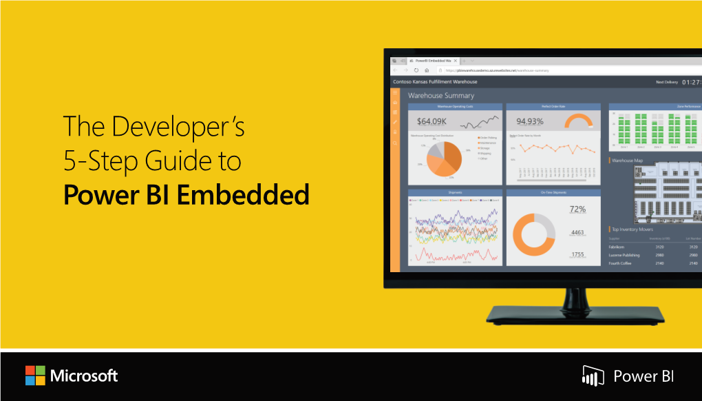 The Developer's 5-Step Guide to Power BI Embedded