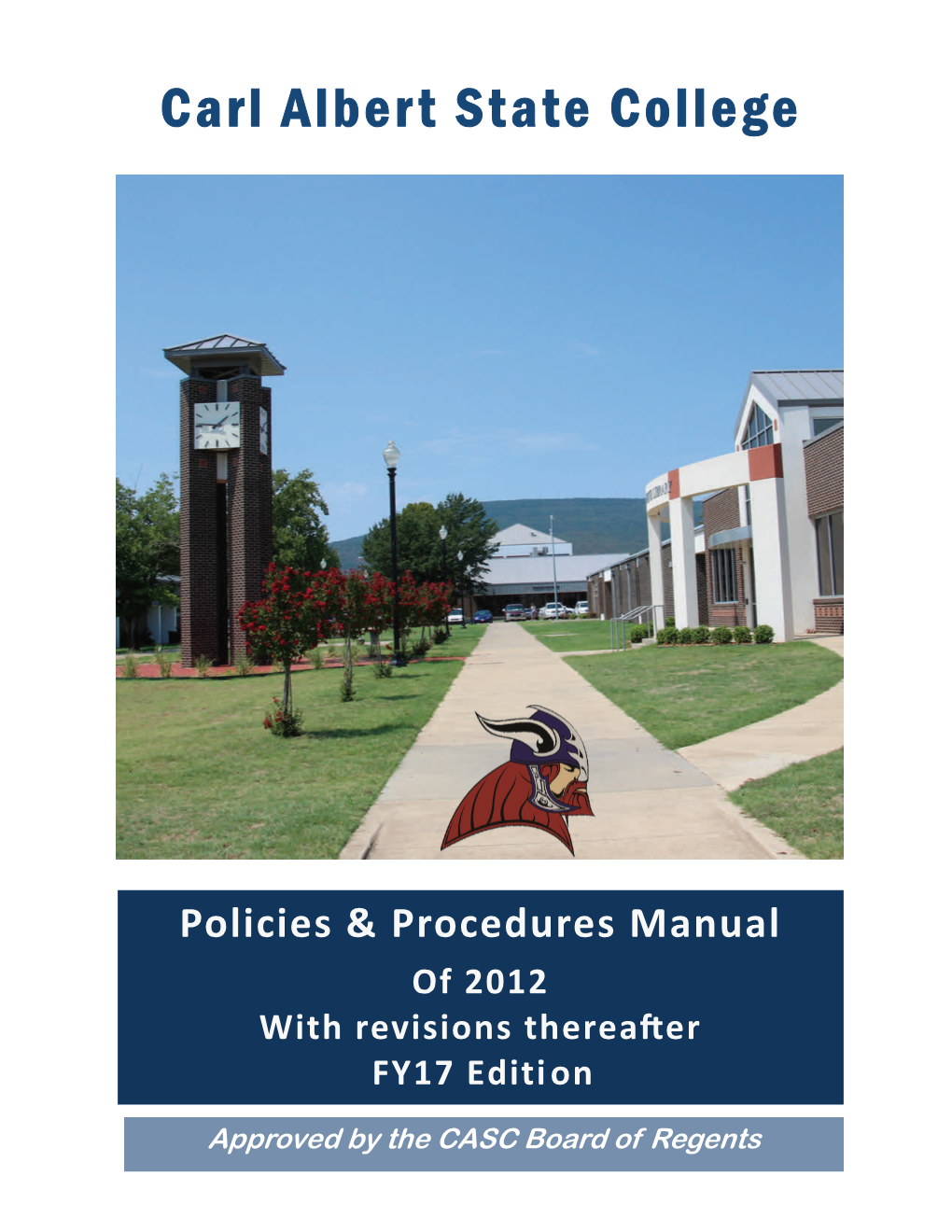 Policies & Procedures Manual