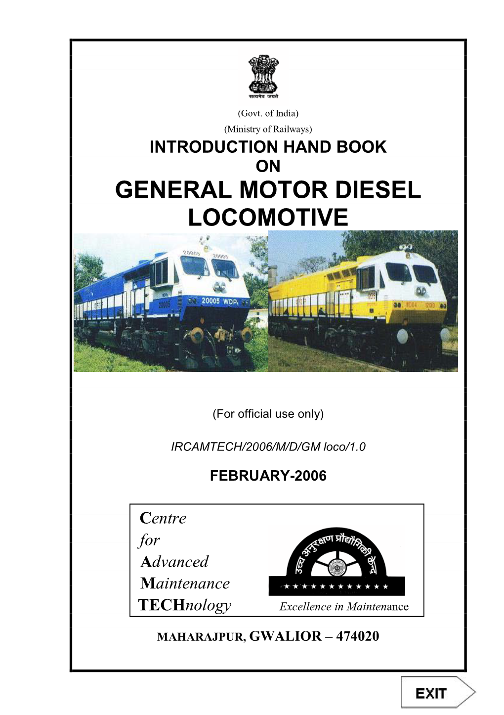 General Motor Diesel Locomotive