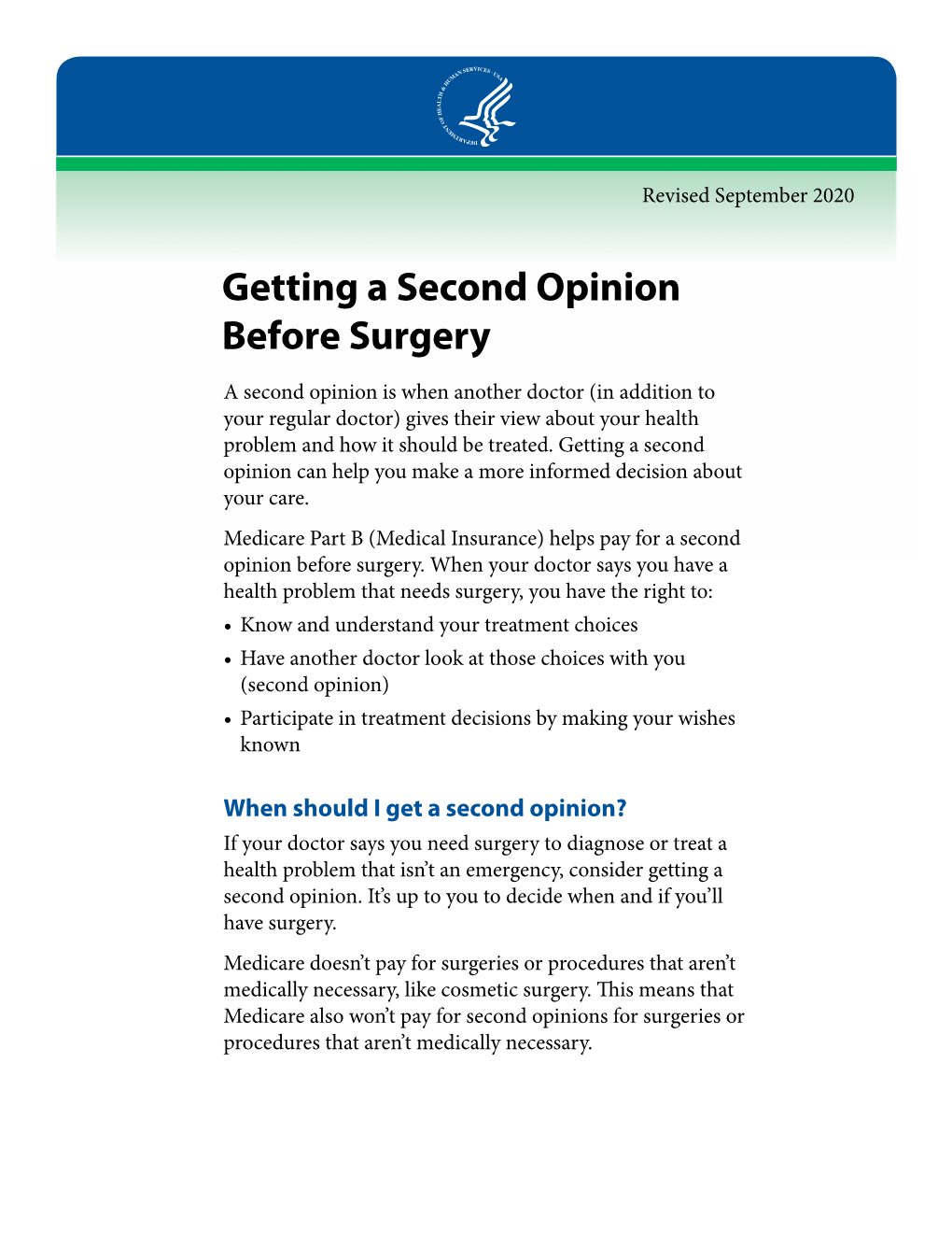 Getting a Second Opinion Before Surgery