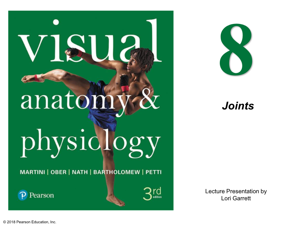 Synovial Joints Permit Movements of the Skeleton