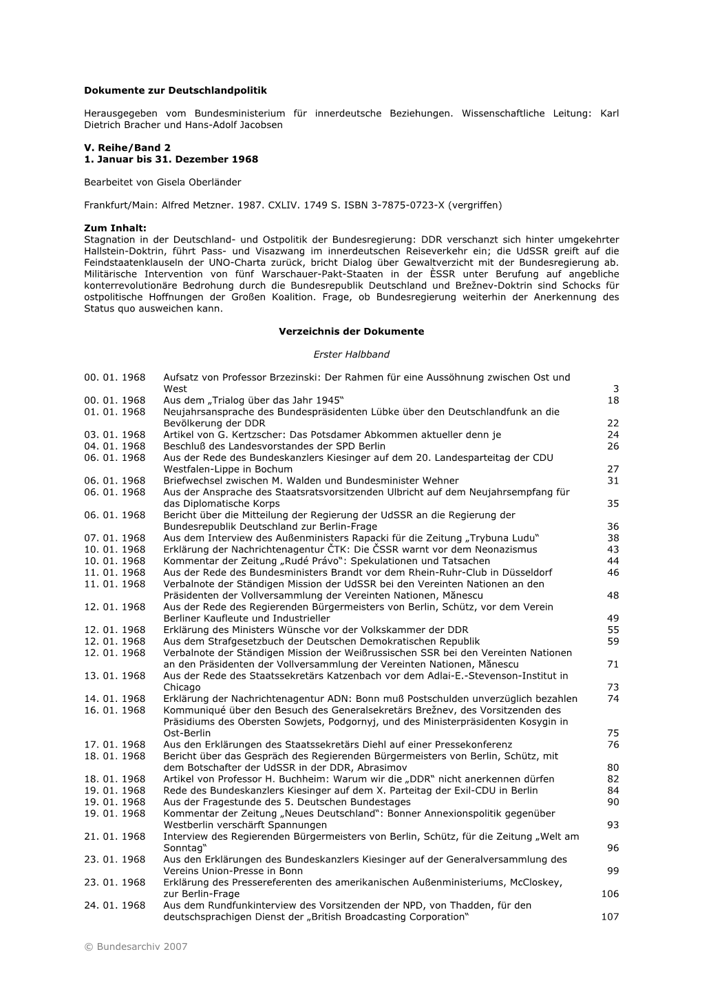 01. Januar Bis 31. Dezember 1968 (PDF, 1.021KB)