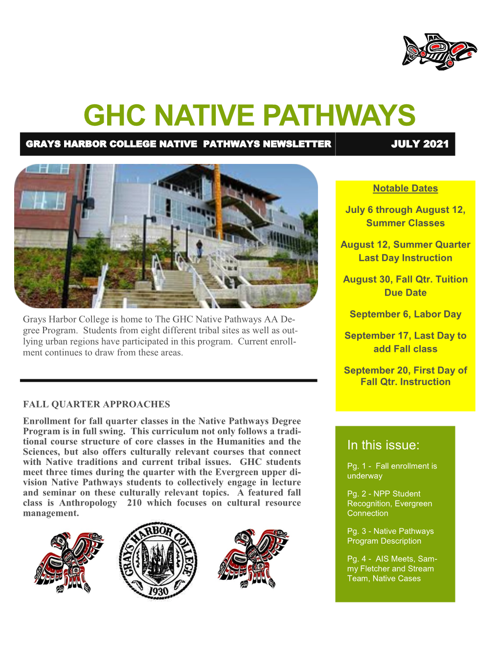 Ghc Native Pathways
