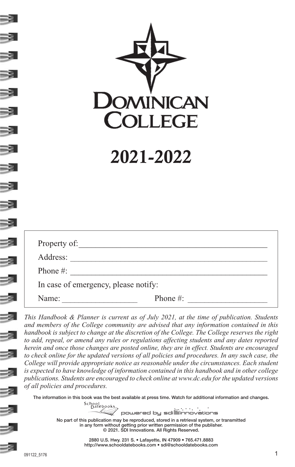 2021-22 Student Handbook