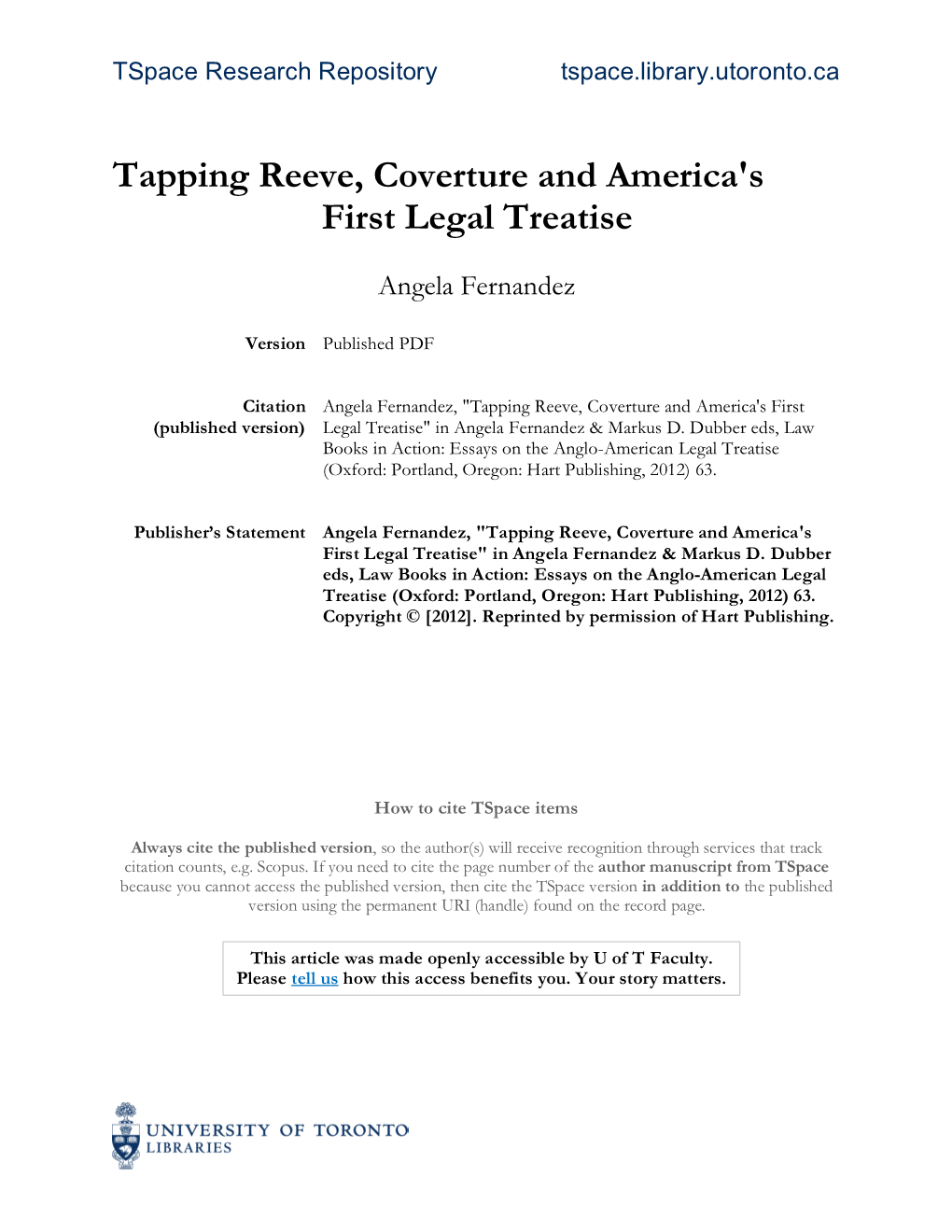 Tapping Reeve, Coverture.Pdf