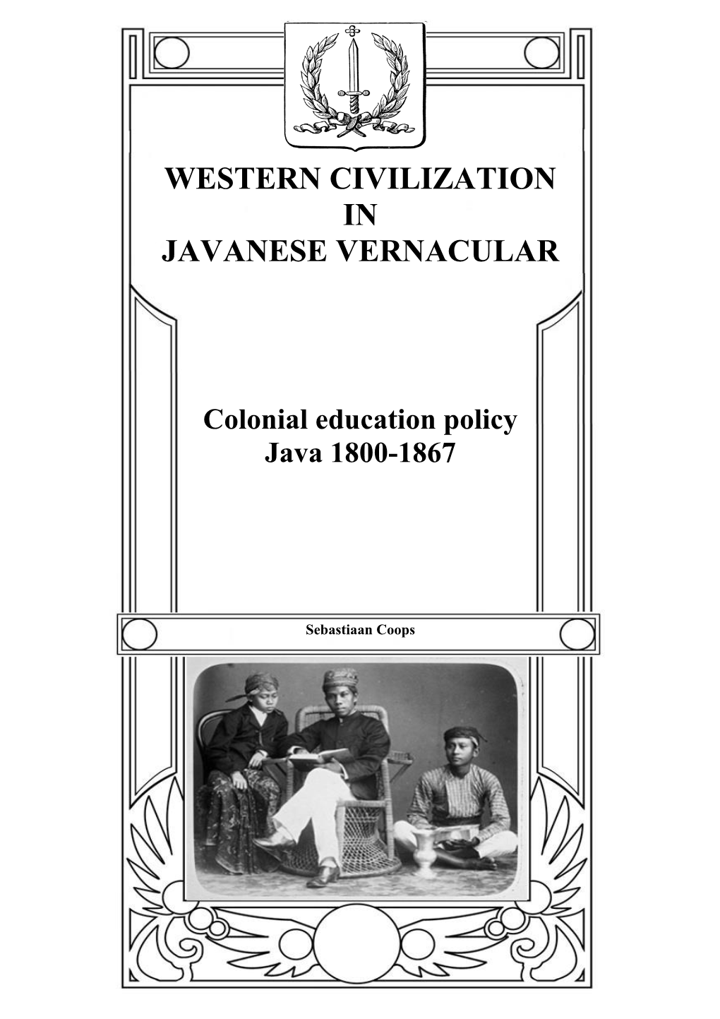 Western Civilization in Javanese Vernacular