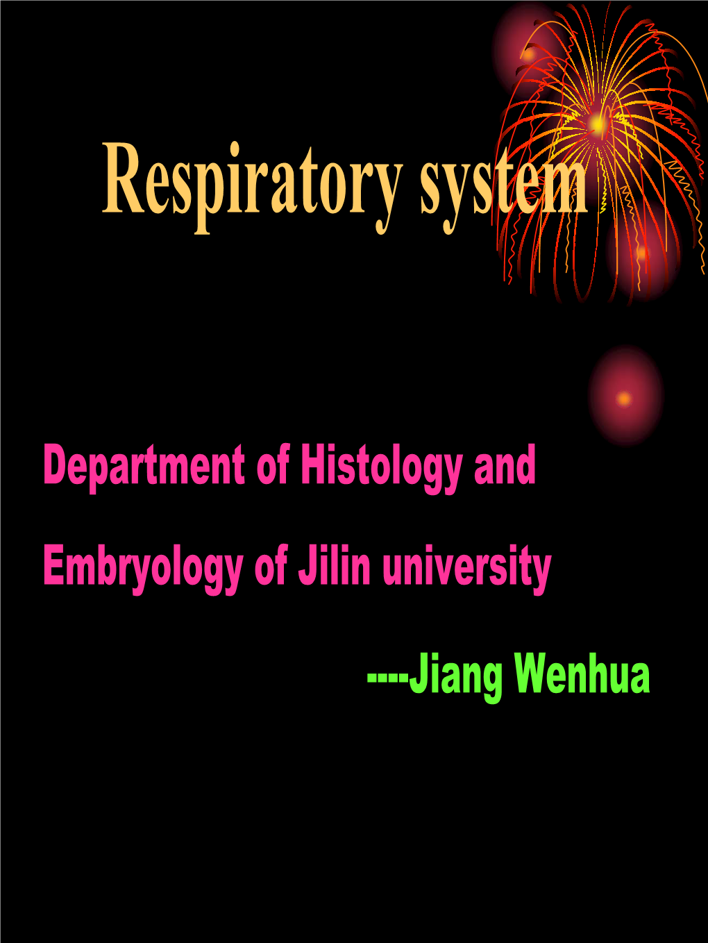 Respiratory System