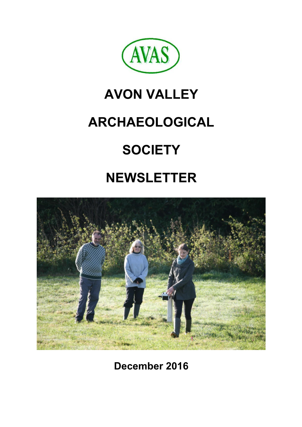 AVAS Newsletter 2016