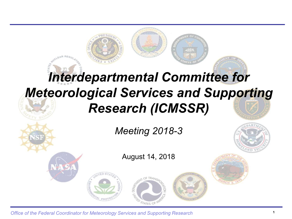 Slides for ICMSSR Meeting 2018-03