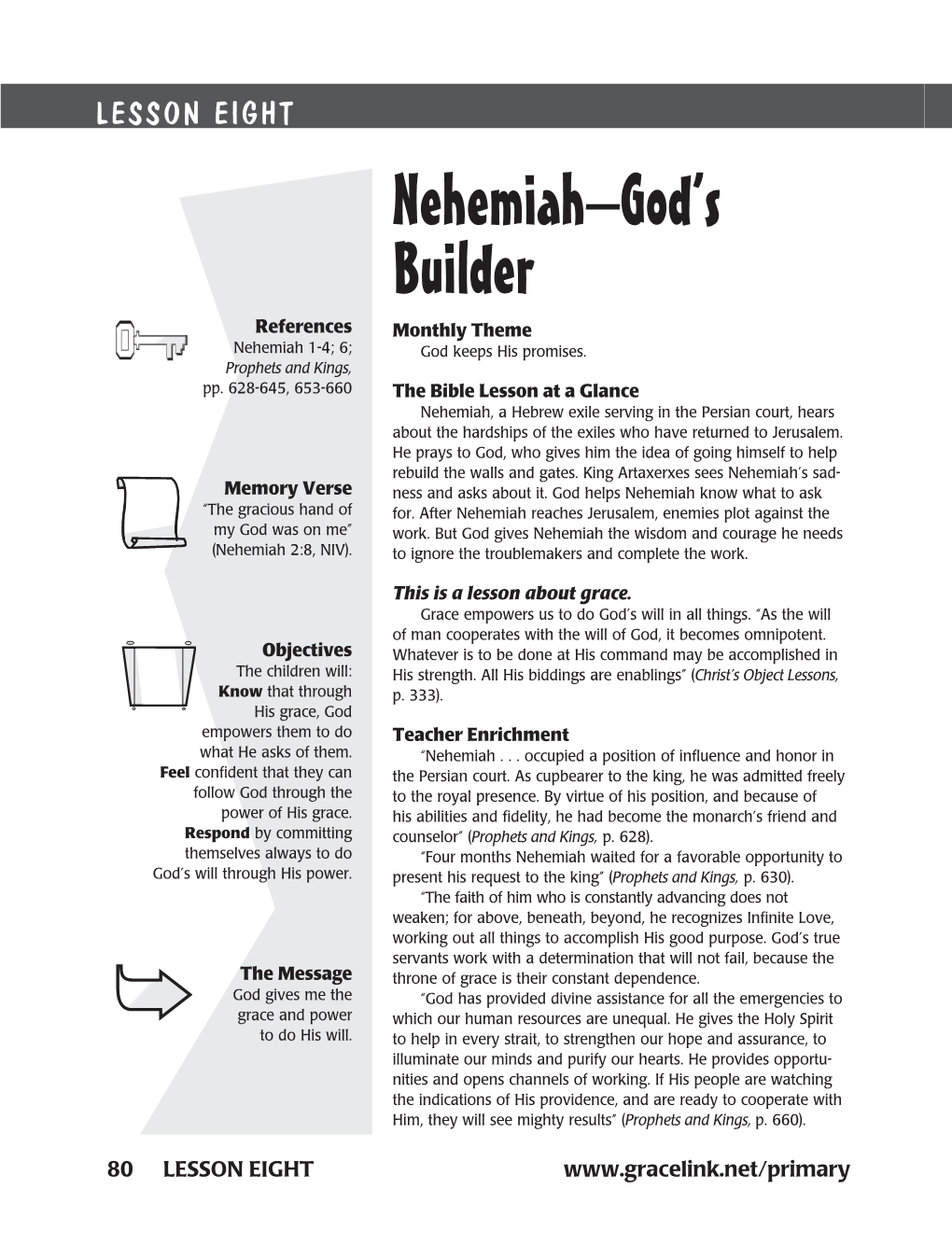 Nehemiah–God's Builder