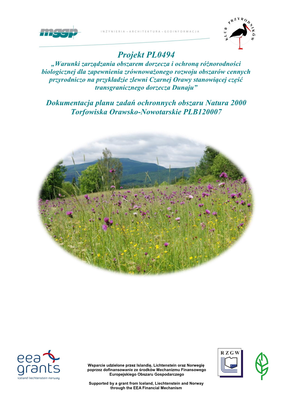 Plan Ochrony Obszaru Natura 2000 Pieniny