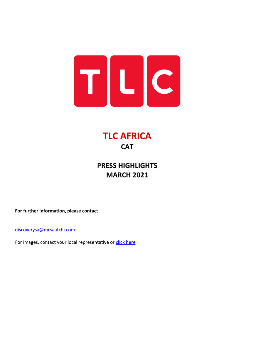 Tlc Africa Cat