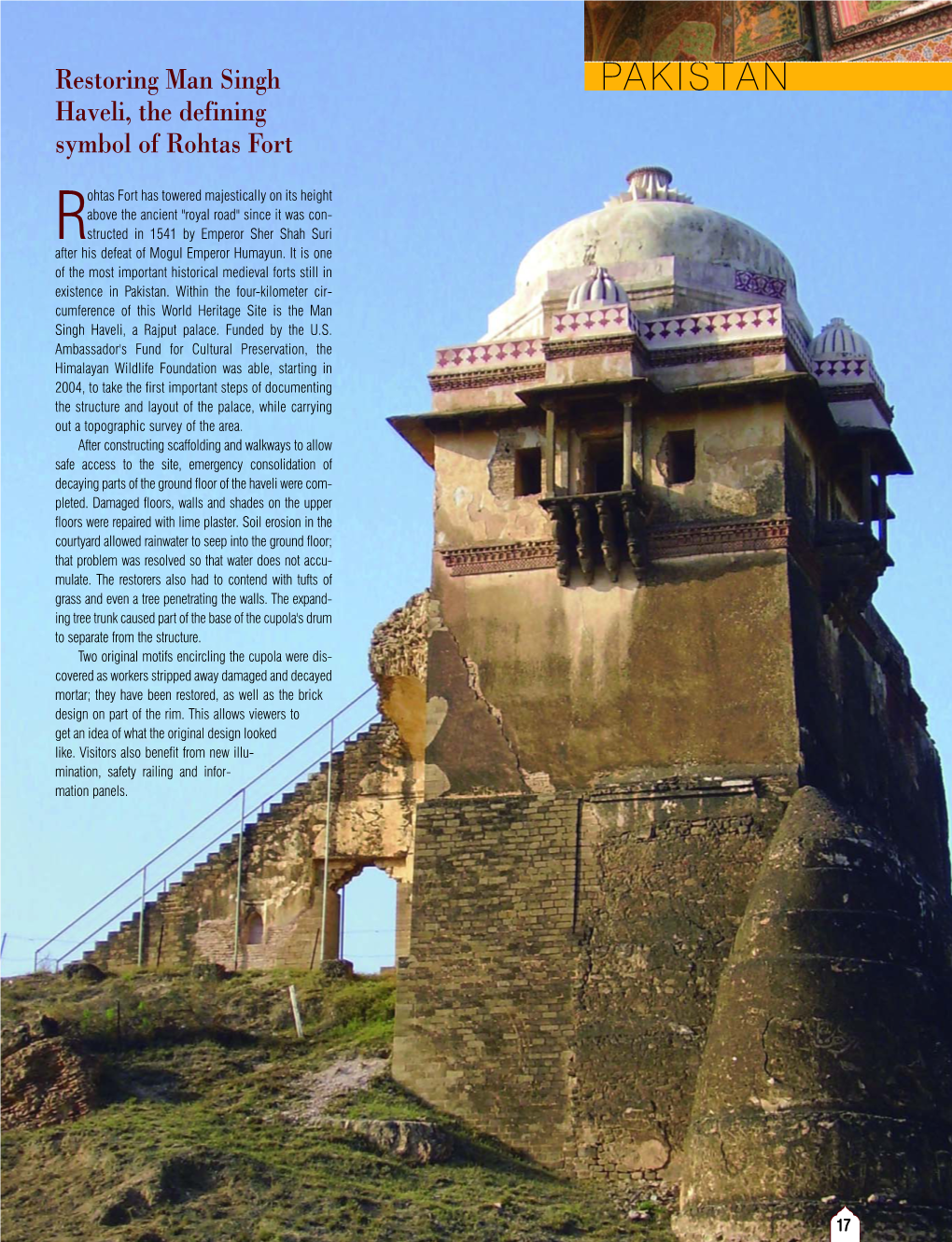 PAKISTAN Haveli, the Defining Symbol of Rohtas Fort