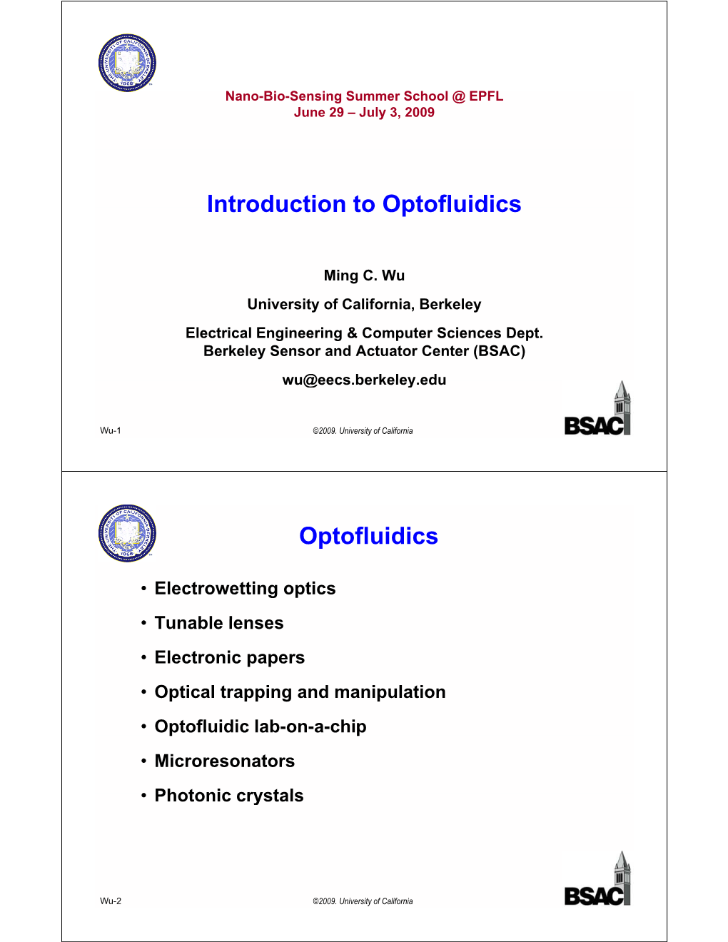 Opto-Electrowetting (OEW)