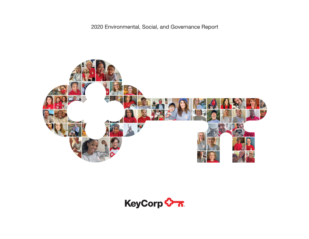 2020 Environmental, Social, and Governance Report Table of Contents