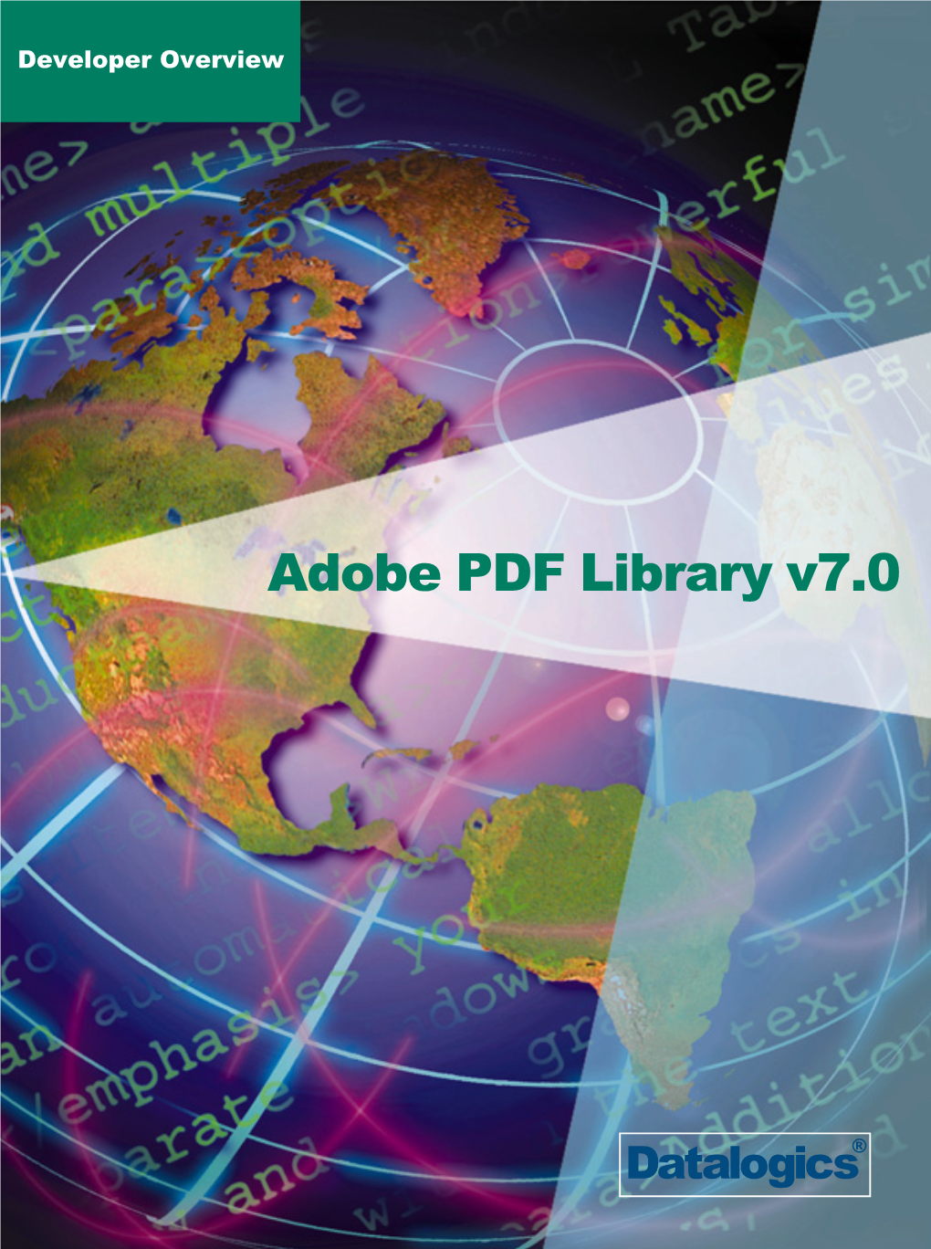Adobe PDF Library Developer Overview 1