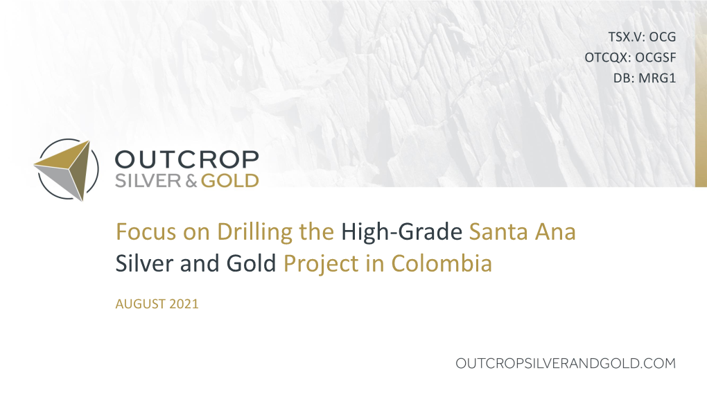 AUGUST 2021 Fraser Institute Investment Rankings for 2020 Colombia Ranks First As Country -- Measured by Investment Attractiveness Index