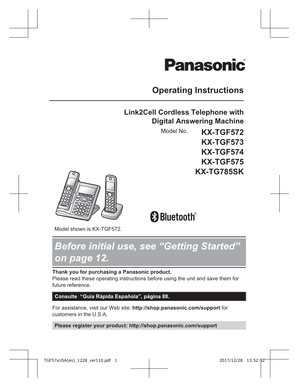 Operating Instructions