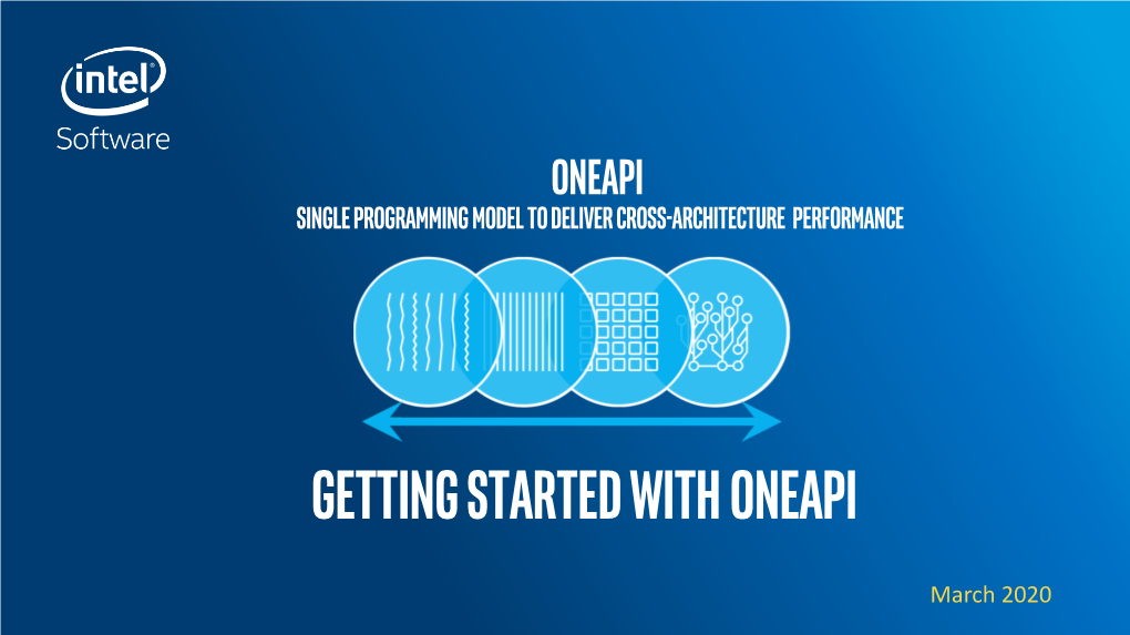 Getting Started with Oneapi