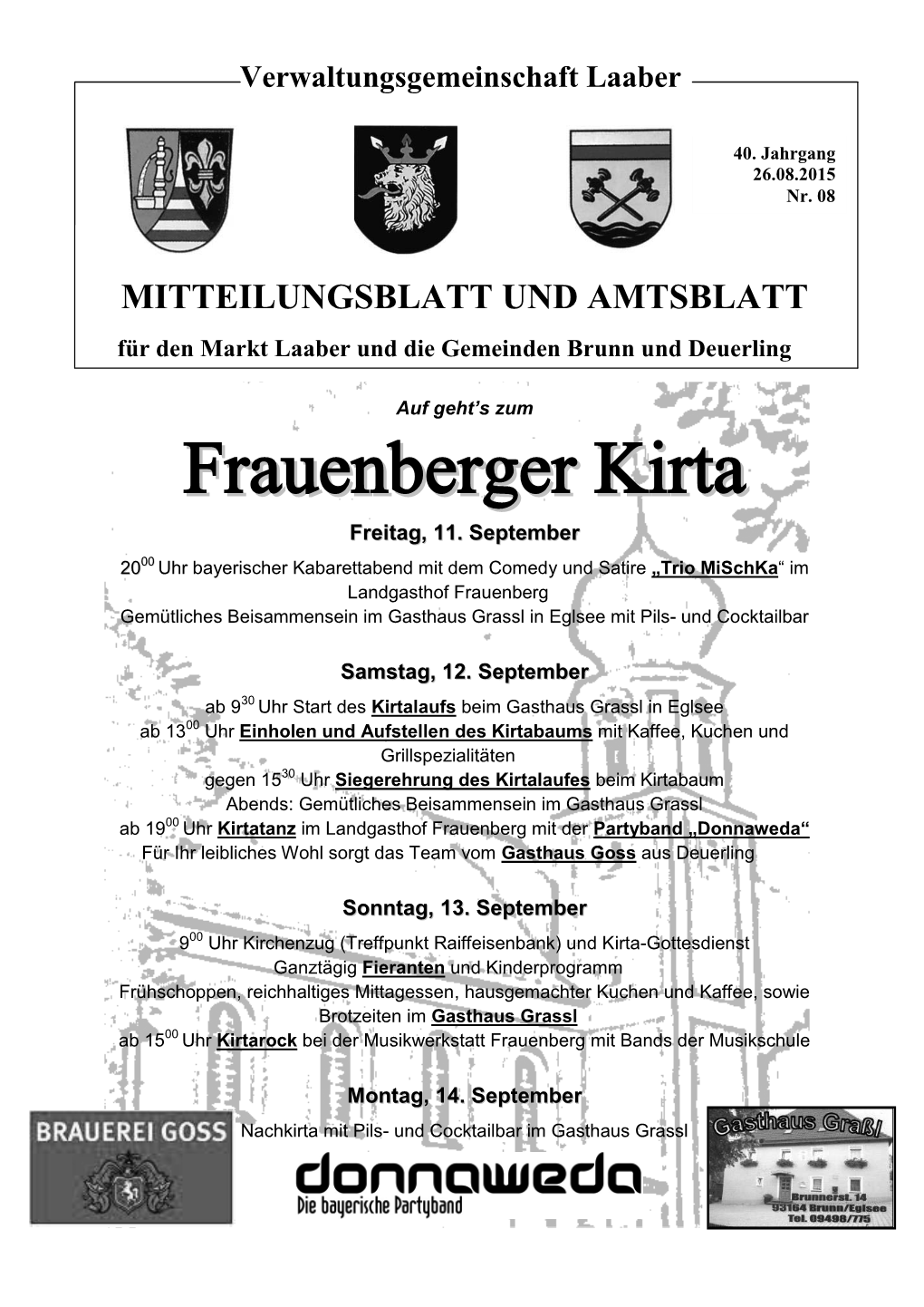 Mitteilungsblatt August 2015 Seite 1