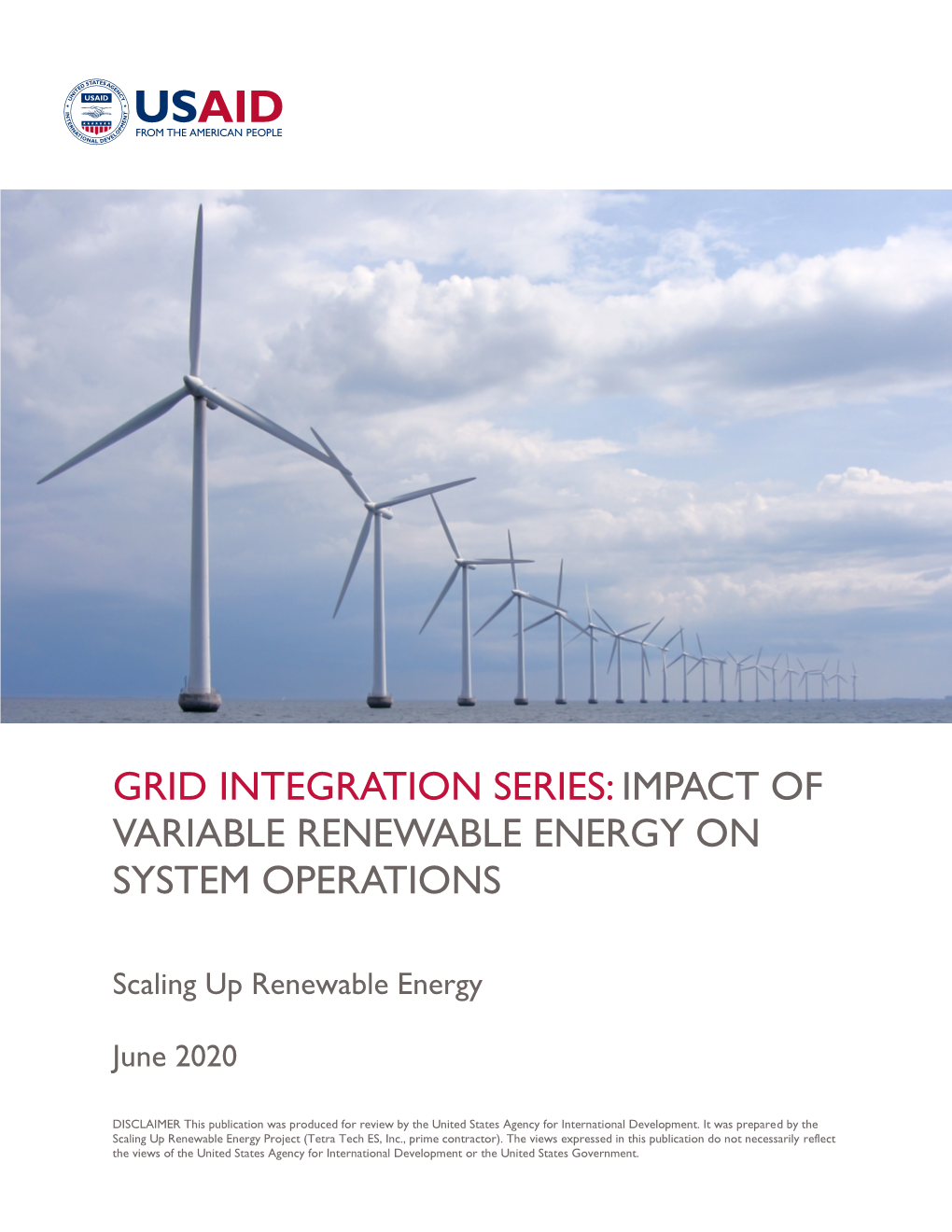 Impact of Variable Renewable Energy on System Operations