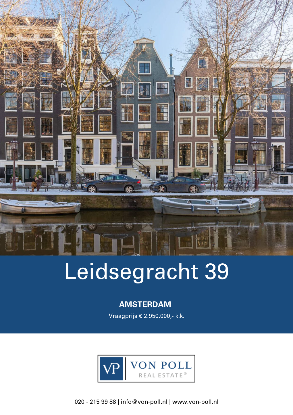 Te Koop: Leidsegracht 39