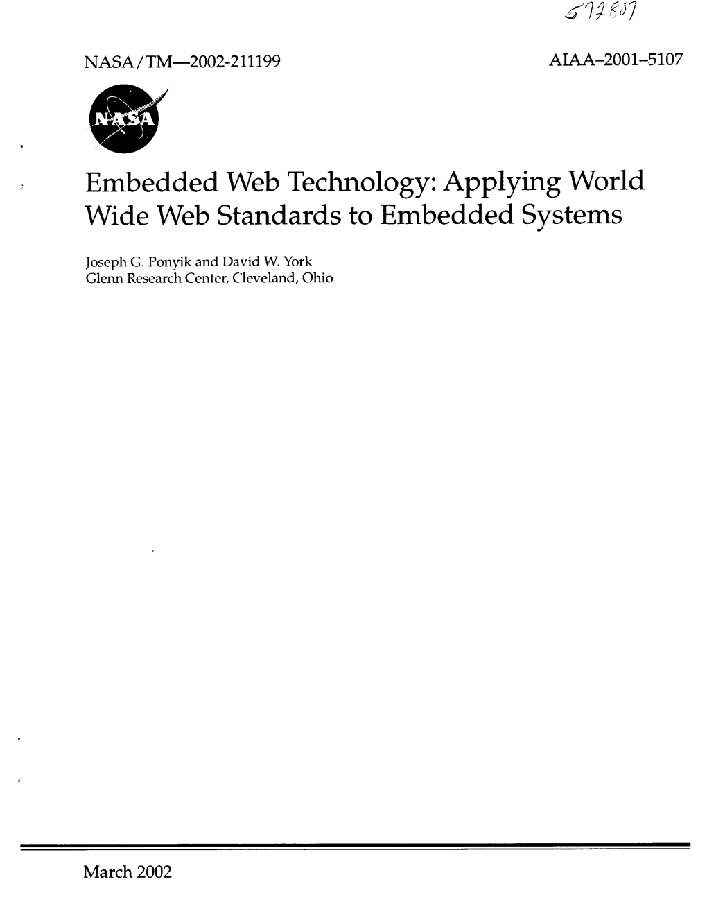 Applying World Wide Web Standards to Embedded Systems