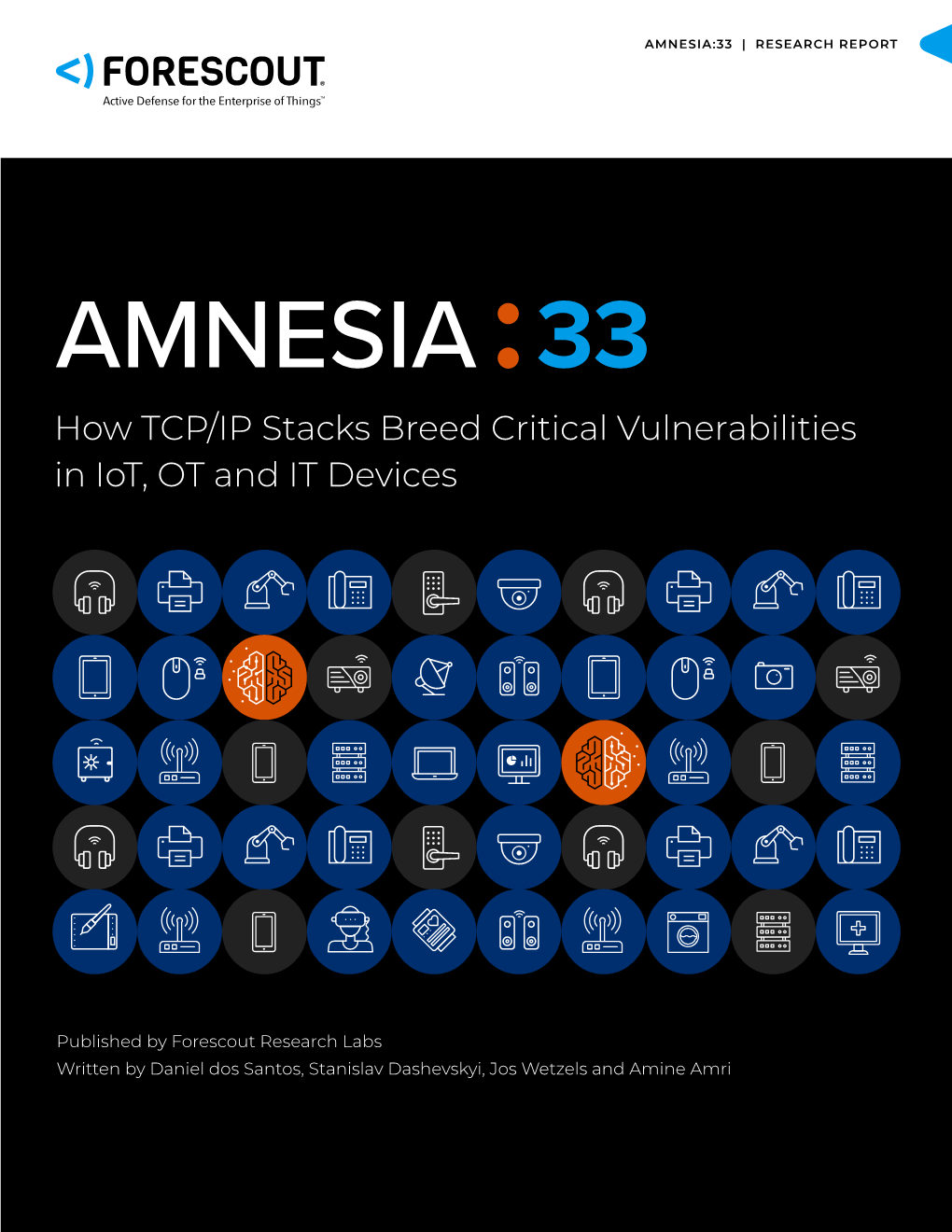 AMNESIA 33: How TCP/IP Stacks Breed Critical Vulnerabilities in Iot