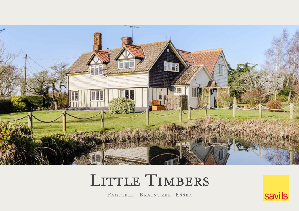 Little Timbers Panfield, Braintree, Essex Little Timbers