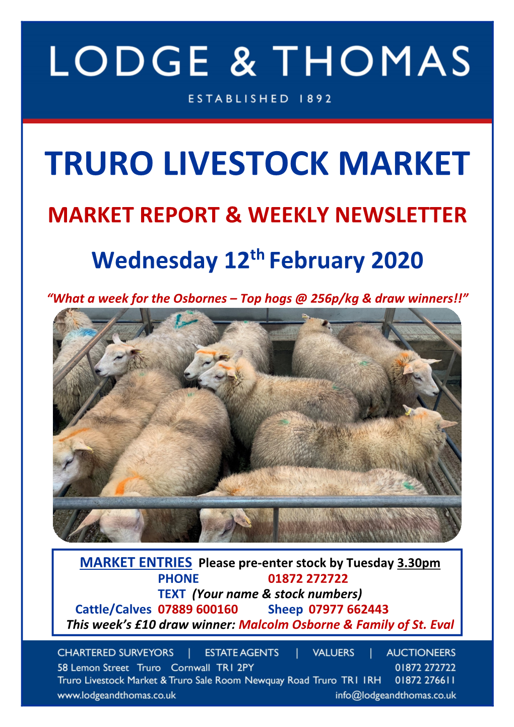 Truro Livestock Market