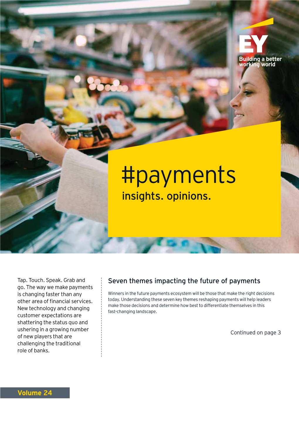 Payments Insights. Opinions. Volume 24