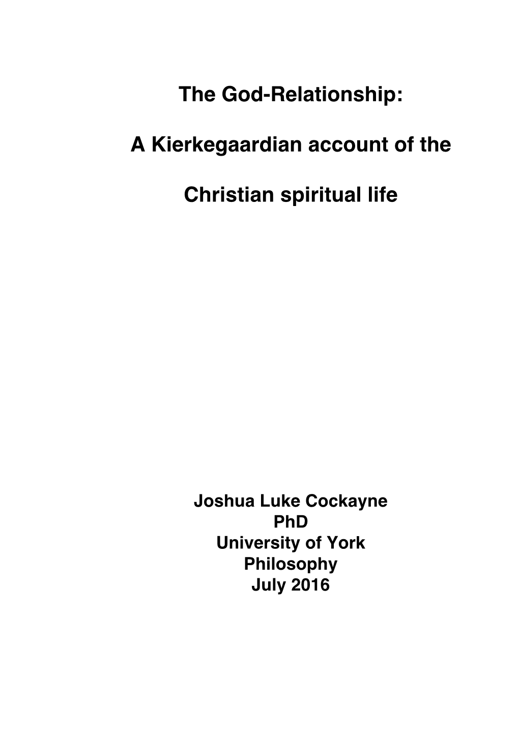 Joshua Cockayne Thesis.Pdf