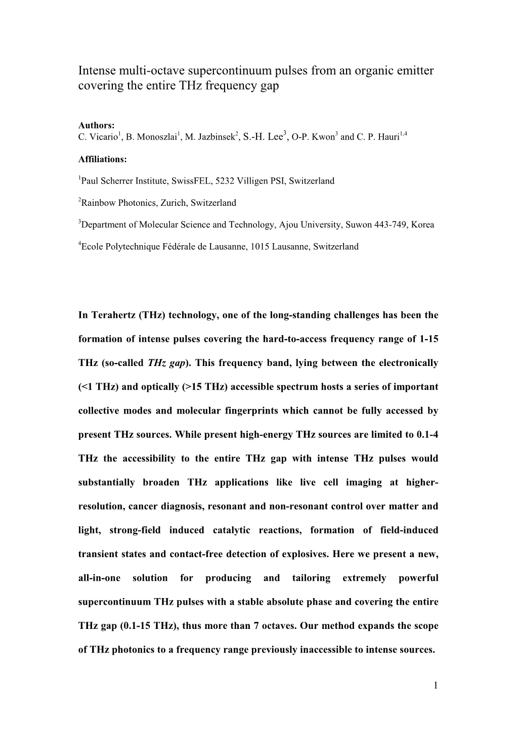 Half-Cycle Transient Synthesizer in the Terahertz Gap at High Fields