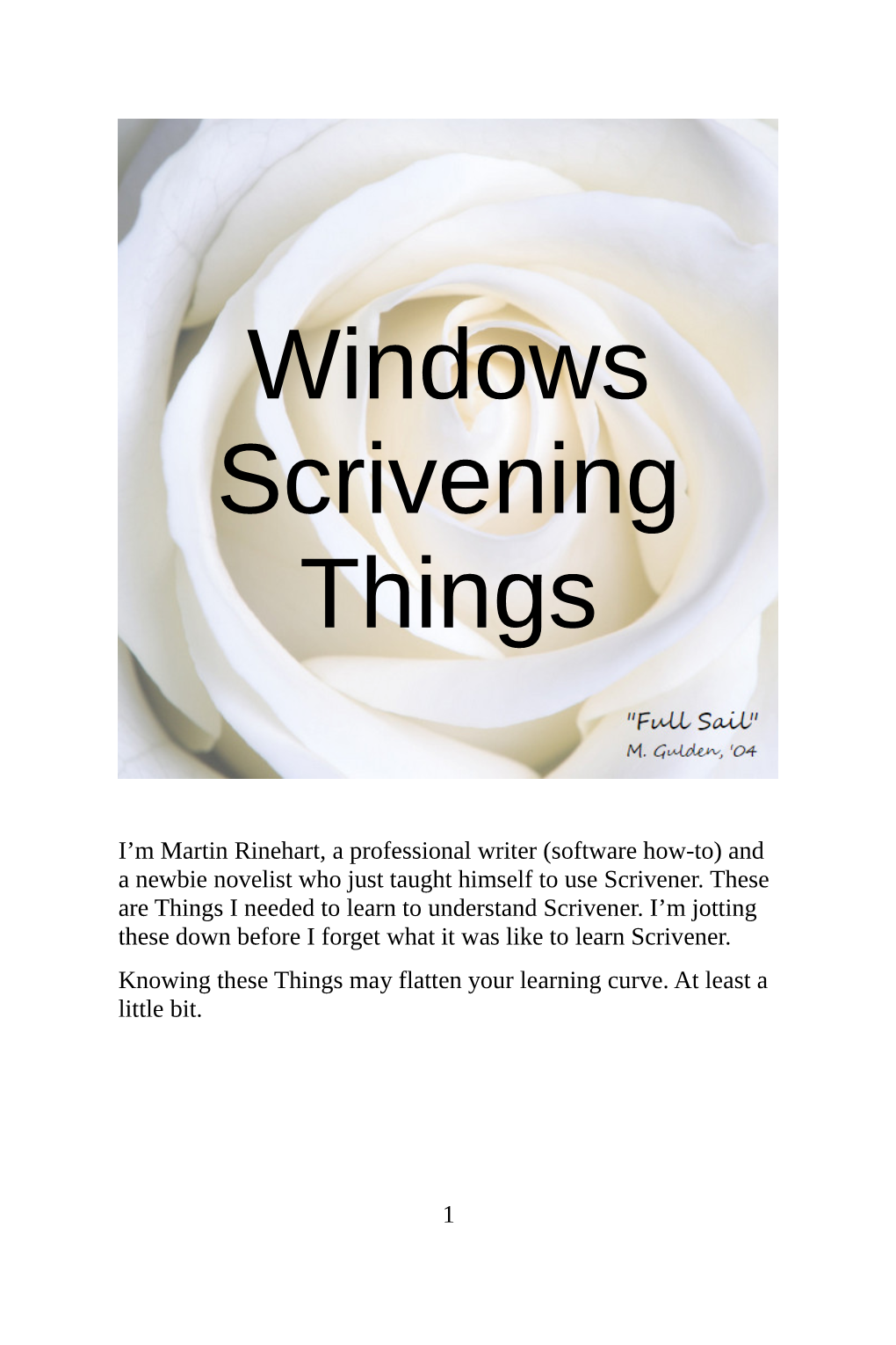 Scrivening (.Pdf)