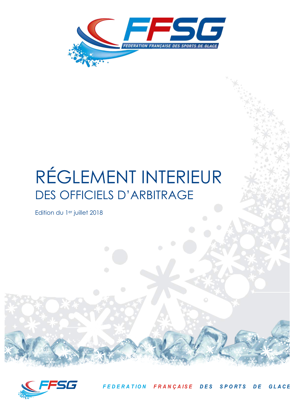 Réglement Interieur Des Officiels D’Arbitrage