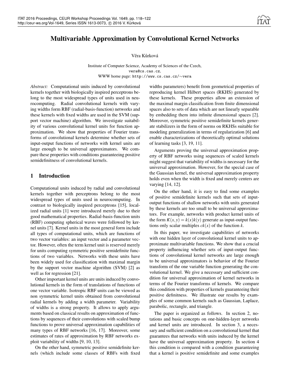 Multivariable Approximation by Convolutional Kernel Networks